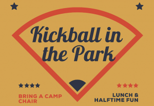 kickball in the park flier