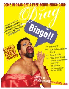 Drag Bingo Feb 22 flier